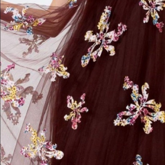 Cassandra Appliquéd tulle dress - Picture 9 of 10